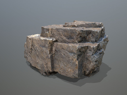 Desert rocks 3D Model