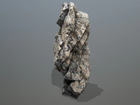 Пустынные скалы 3D Модель