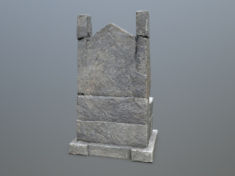 Stone Throne Modelo 3D