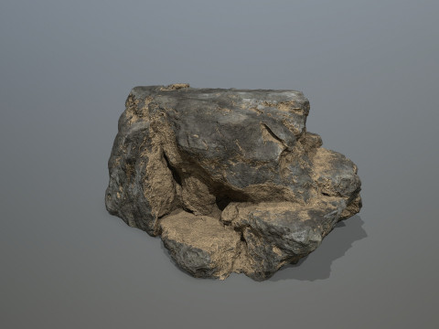 Desert cliff rocks 3D 模型