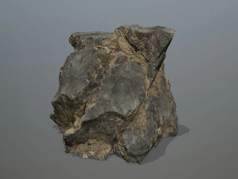 Desert cliff rocks 3D Model