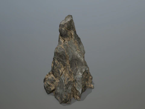 Desert cliff rocks 3D Model
