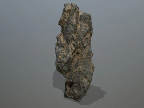 Desert cliff rocks 3D Model