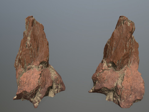 Desert rocks 3D Model