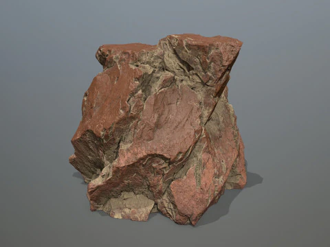 Pustynne skały Model 3D