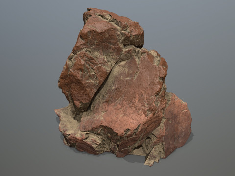 Desert rocks 3D Model