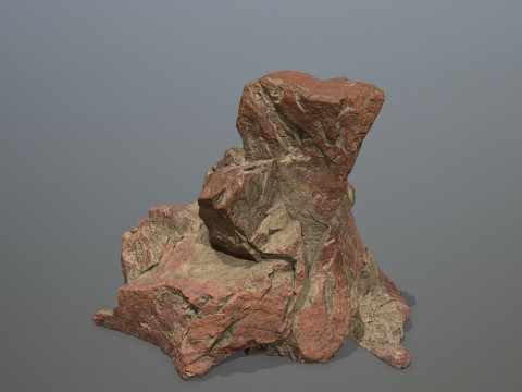 Desert rocks 3D Model
