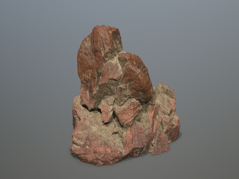 Desert rocks 3D Model
