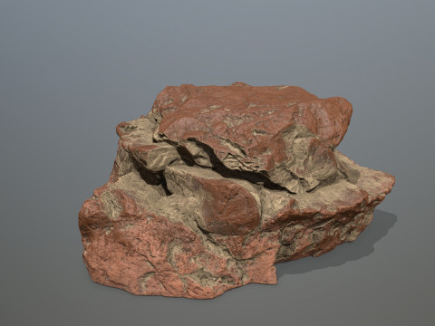 Desert rocks 3D Model