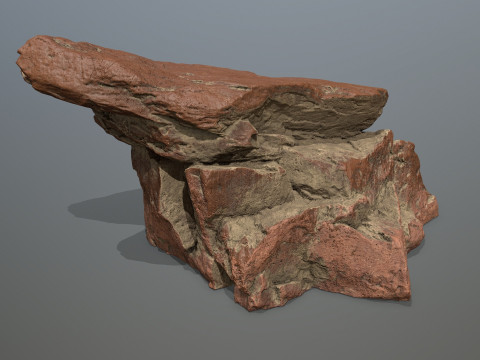 Desert rocks 3D Model