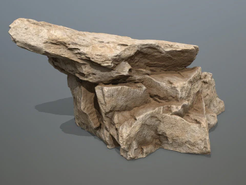 Desert rocks 3D Model