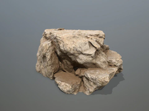 Desert rocks 3D Model
