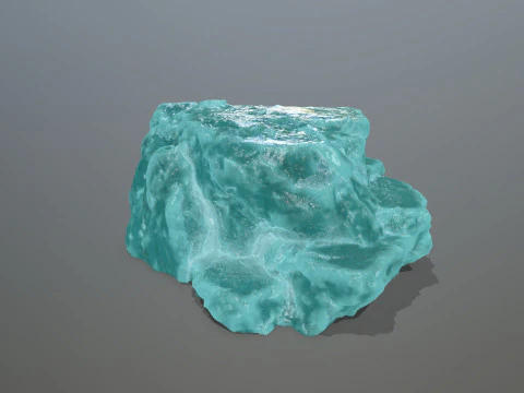 Buz kayaları 3D Model