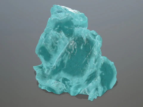 Buz kayaları 3D Model