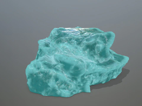 Buz kayaları 3D Model