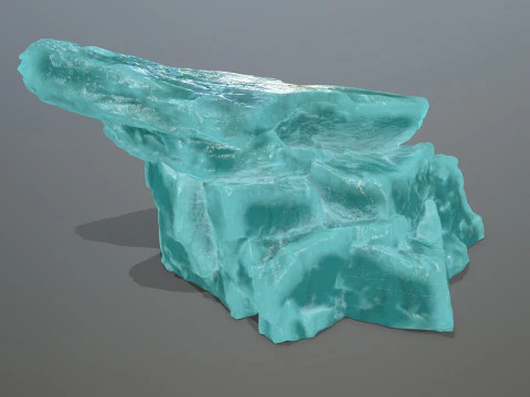 Buz kayaları 3D Model