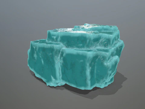 Buz kayaları 3D Model