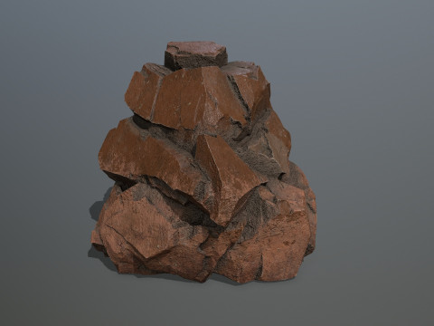 Desert rocks 3Dモデル