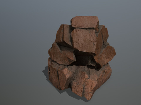 Desert rocks 3Dモデル