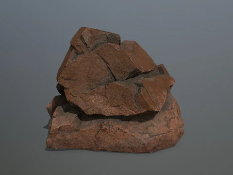 Скелі пустелі 3D Модель