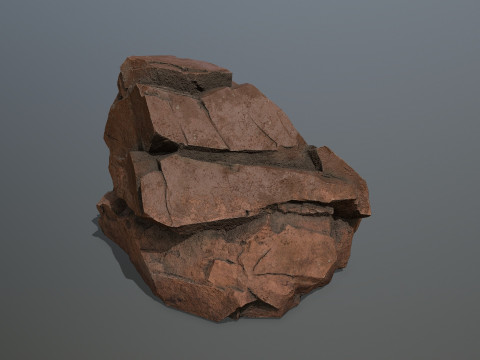 Desert rocks 3Dモデル