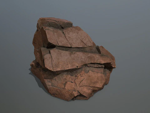 Скелі пустелі 3D Модель