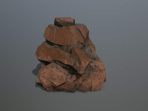 Desert rocks 3Dモデル