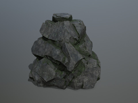 Cliff rocks 3D Модель