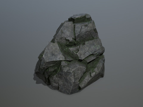 Cliff rocks 3D Модель