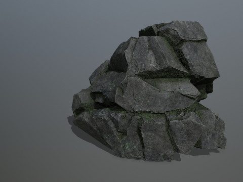 Cliff rocks 3D Модель