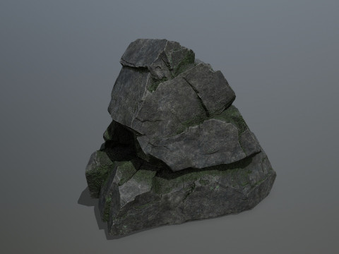 Cliff rocks 3D Модель