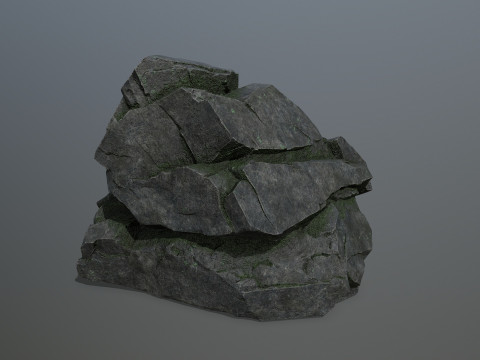 Cliff rocks 3D Модель
