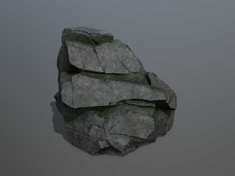 Cliff rocks 3D Модель
