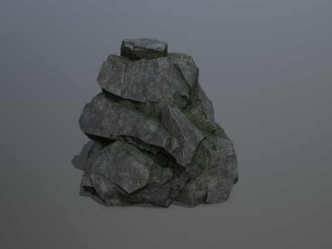Cliff rocks 3D Модель