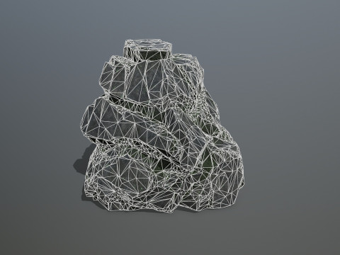 Cliff rocks 3D Модель