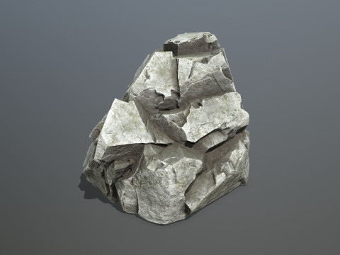 White rock 3Dモデル