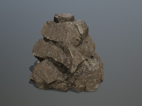 Desert rocks 3D-Modell