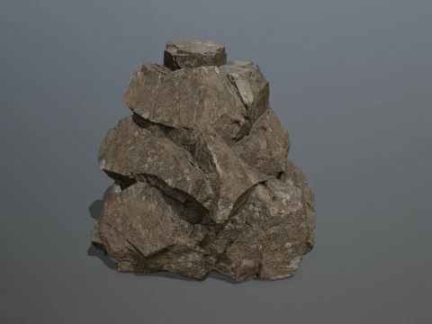 Desert rocks 3D Model
