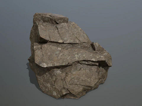 Desert rocks 3D Model