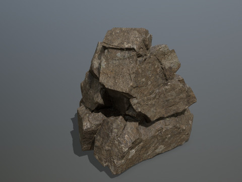 Desert rocks 3D-Modell