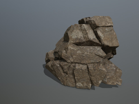 Desert rocks 3D-Modell