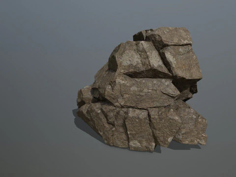 Desert rocks 3D Model