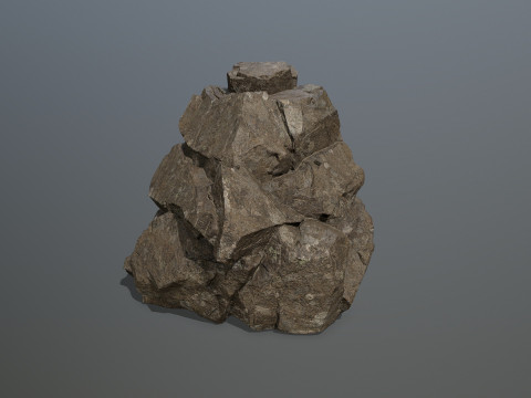 Desert rocks 3D-Modell
