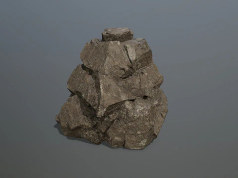 Desert rocks 3D Model