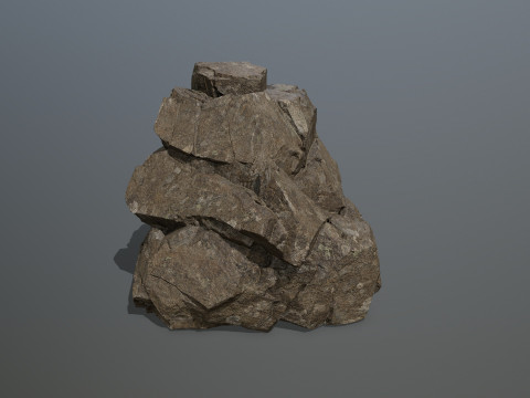 Desert rocks 3D-Modell