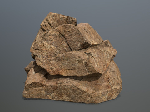 Desert rocks 3D Model