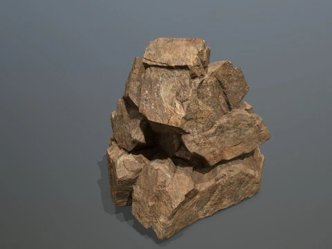 Desert rocks 3D Model
