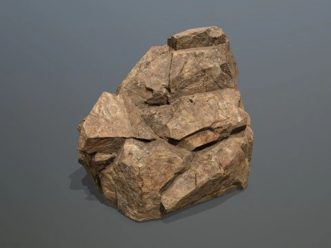 Desert rocks 3D Model
