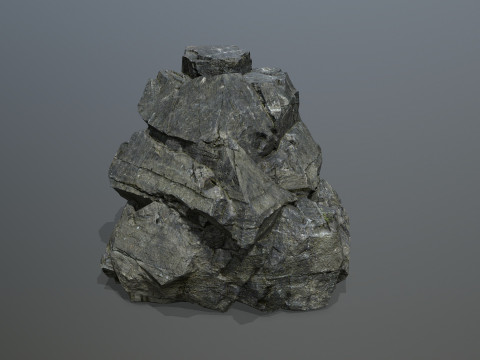 Cliff rocks 3D Model