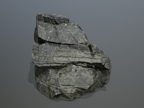 Cliff rocks 3D Model